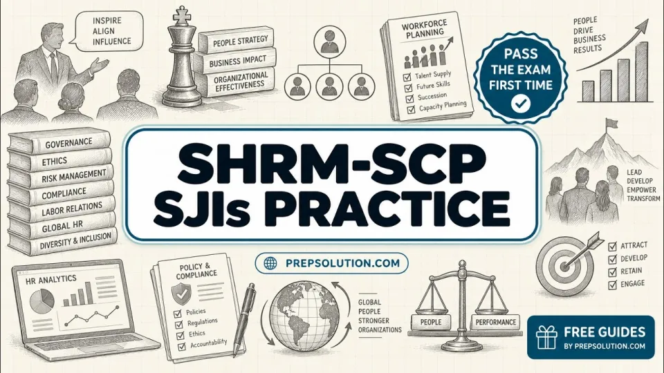 SHRM-SCP Practice Questions: Advanced Prep for 2026 Exam Success
